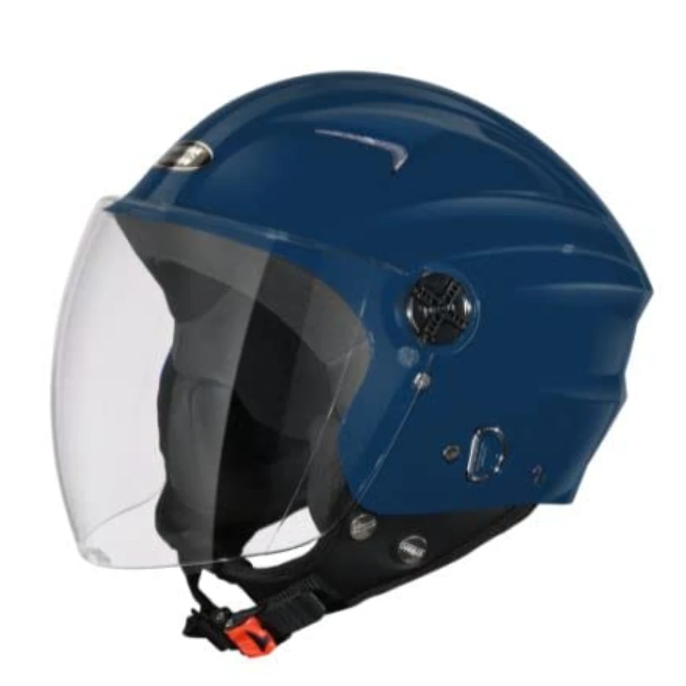Studds Ray Super Open Face Helmet Petrol Blue L, Cycling, Large
