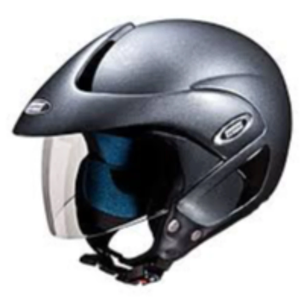 Studds Marshall Open Face Helmet (Gun Grey, L)