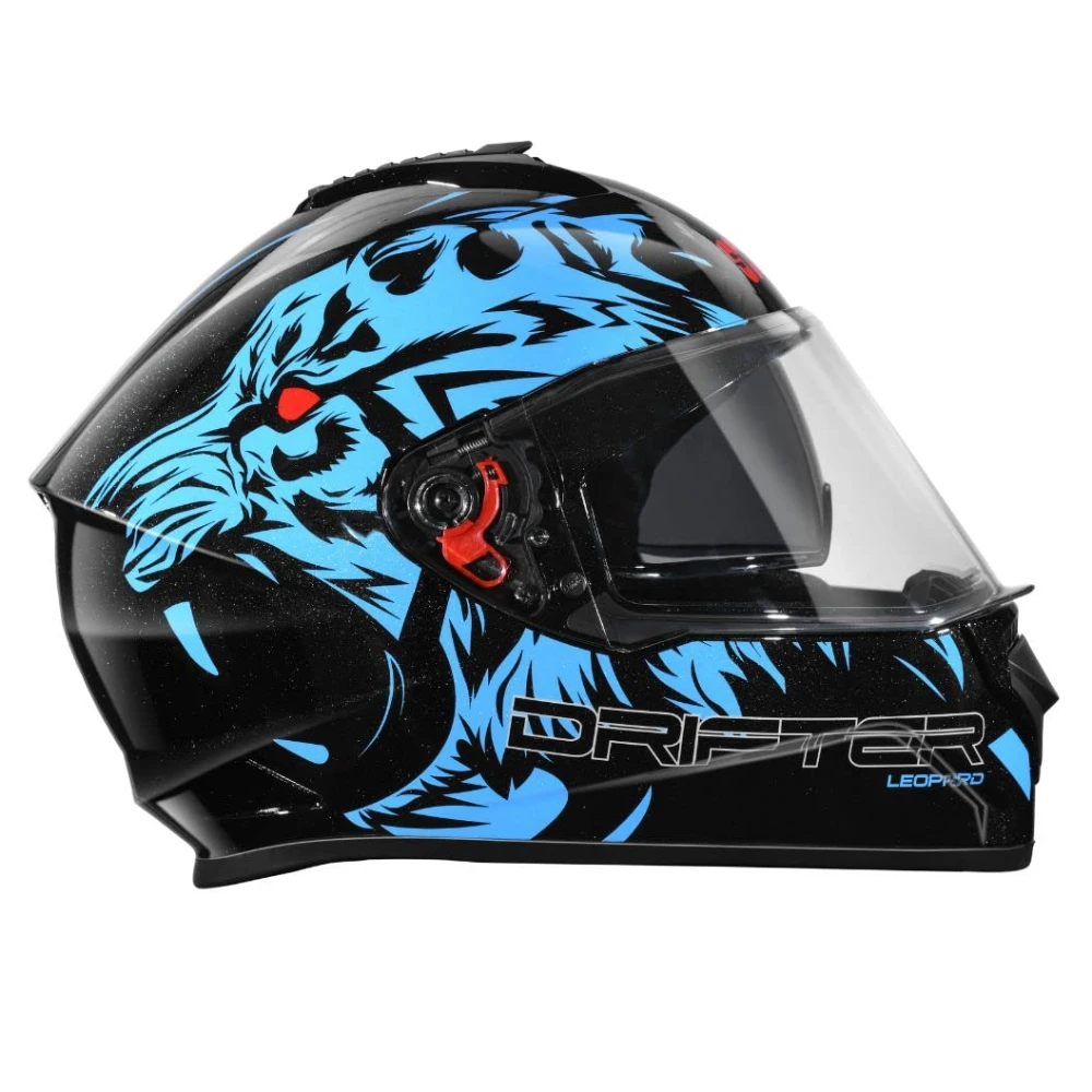 Studds Drifter Full Face Helmet Black N1, Size: L(58-60cm)