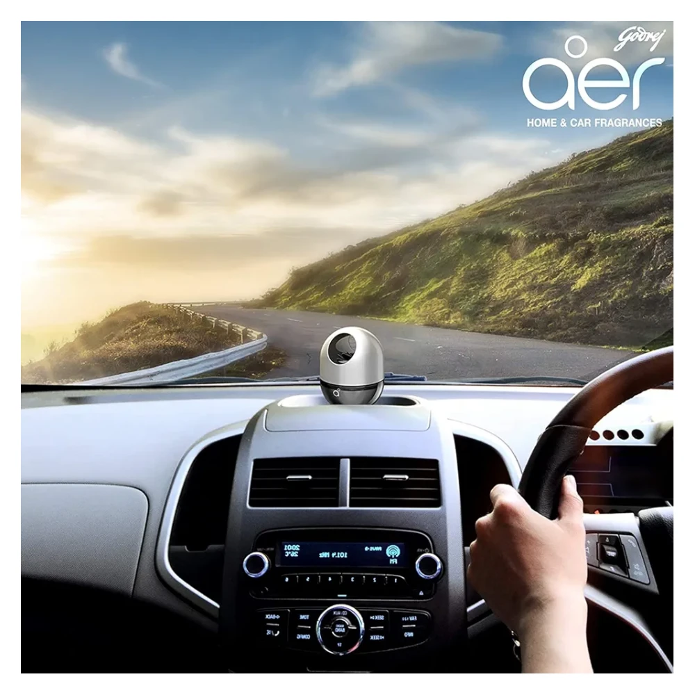 Godrej aer Twist, Car Air Freshener - Musk After Smoke (45g)