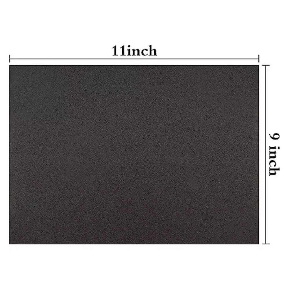 Saran Exports Waterproof Sandpaper 9''x 11'' 80 grits (Pack of 10)