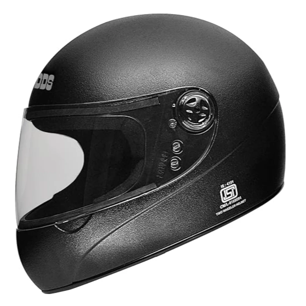 STUDDS Chrome Deluxe Full FACE Helmet Black -XL