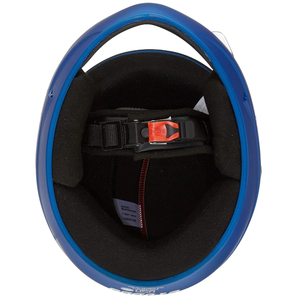 Studds Chrome SUPER Full Face Helmet (Matt Blue, XL)