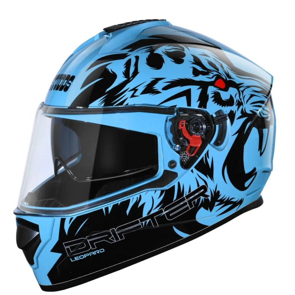 Studds Drifter Full Face Helmet Blue N9, Size: XL(60 cm)