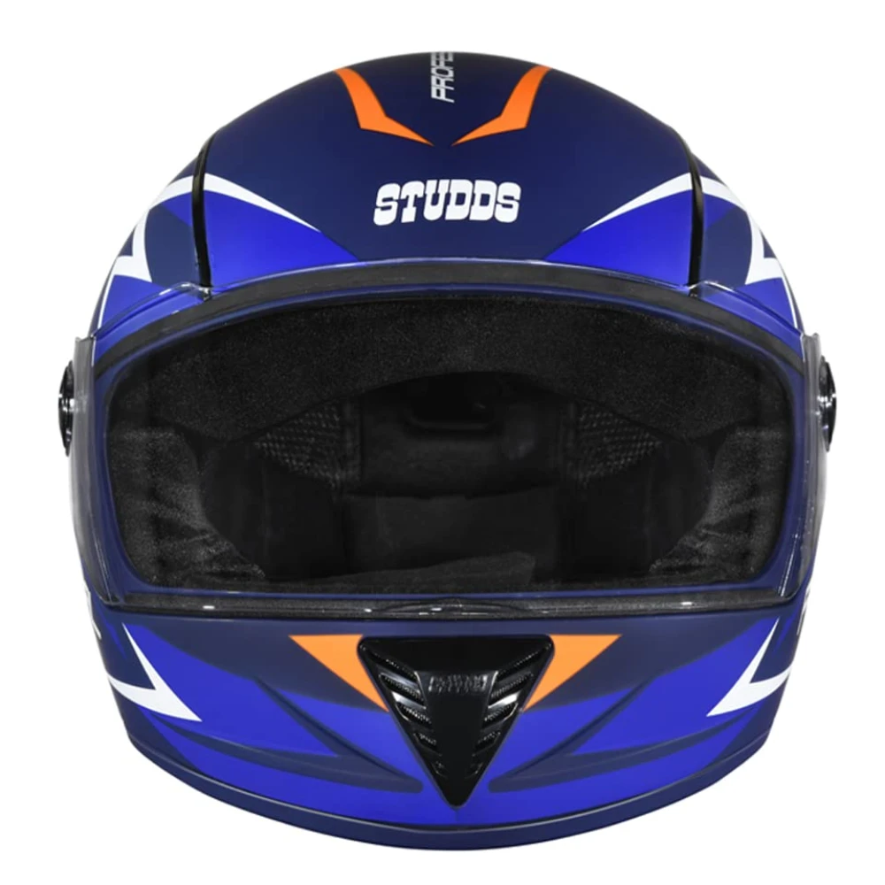 STUDDS Professional D1 Full FACE Helmet N1 MATT Blue-L
