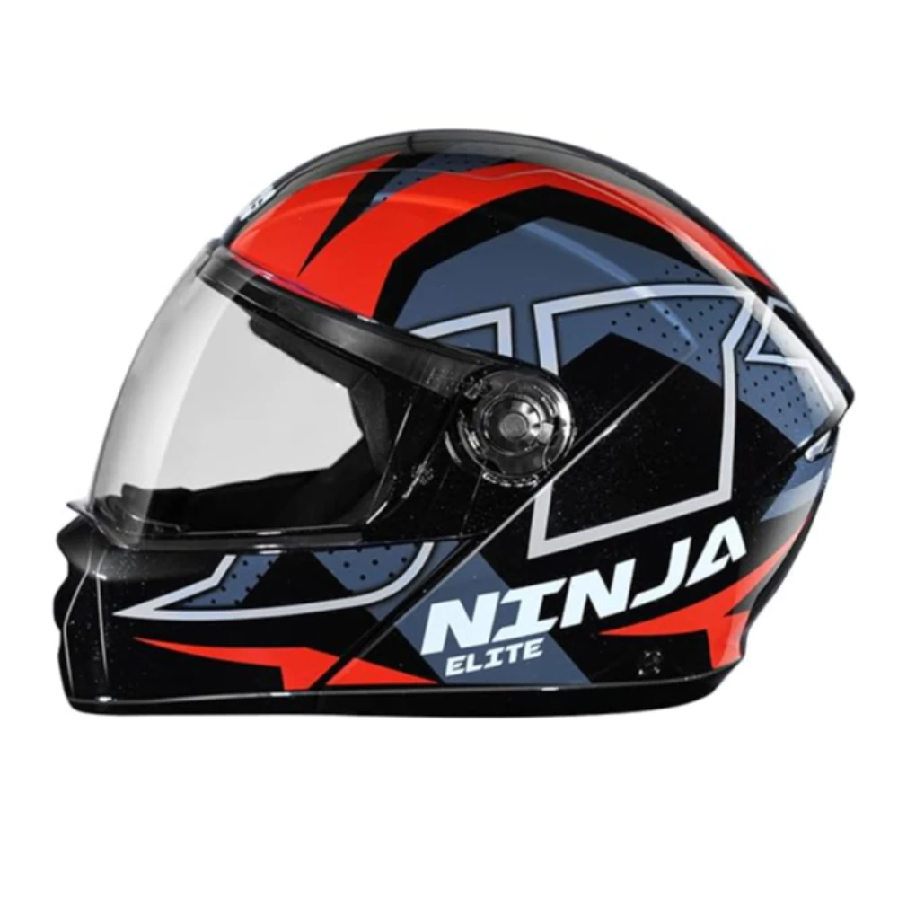 STUDDS Ninja Elite Super D6 FLIP-UP Full FACE Helmet N2 Black-XL