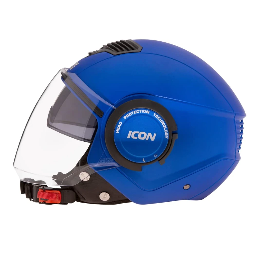 STUDDS ICON Open FACE Helmet MATT Blue-M