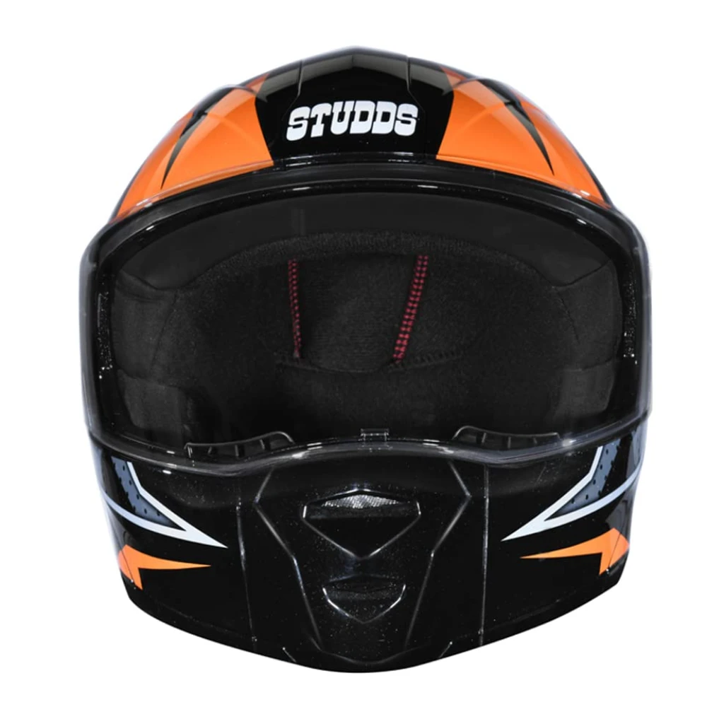 STUDDS Ninja Elite Super D6 FLIP-UP Full FACE Helmet N10 Black-M