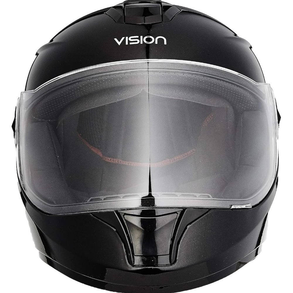 Steelbird SBH-11 Full Face Helmet Black, Size: L(57-58 cm)