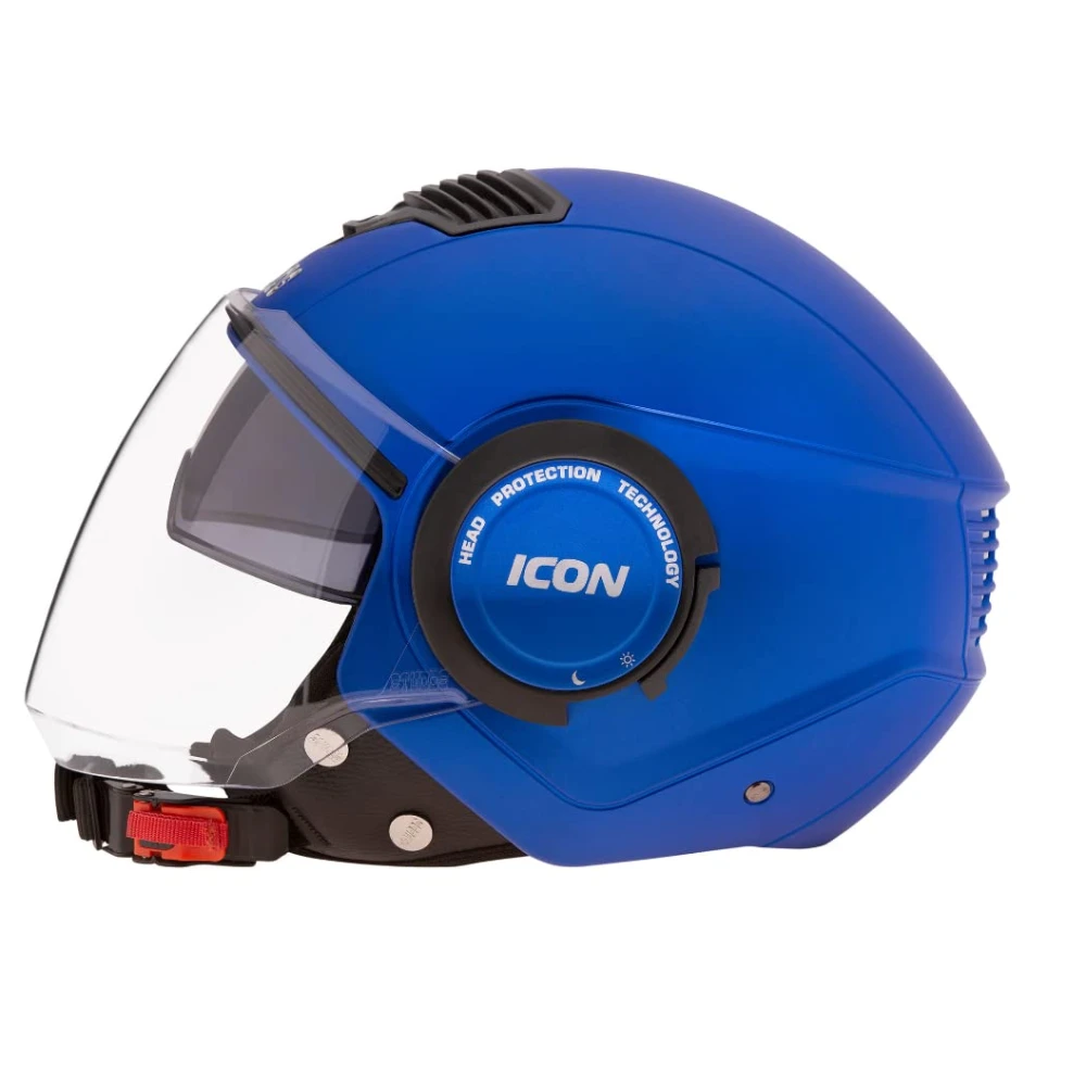 STUDDS ICON Open FACE Helmet MATT Blue-L