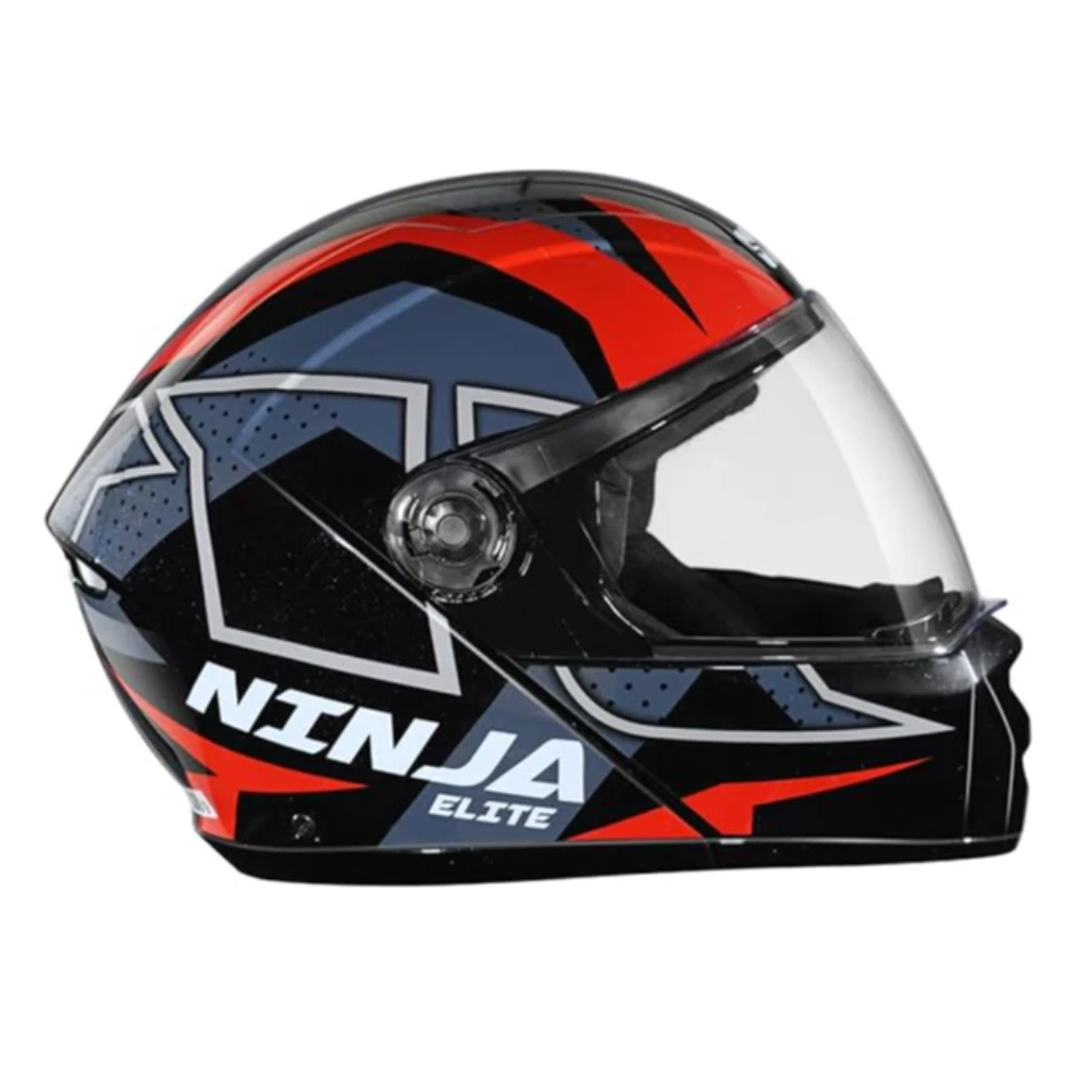 STUDDS Ninja Elite Super D6 FLIP-UP Full FACE Helmet N2 Black-XL