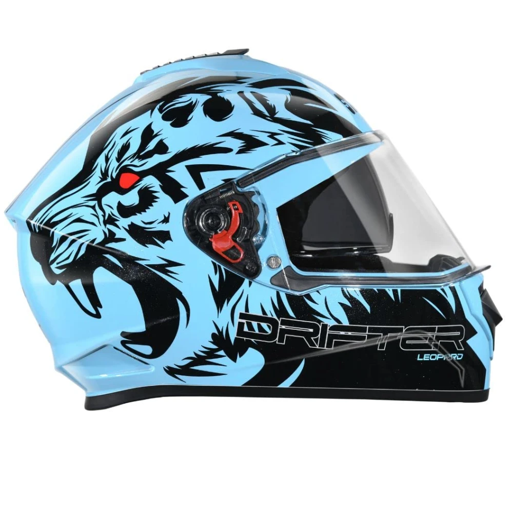Studds Drifter Full Face Helmet Blue N9, Size: XL(60 cm)
