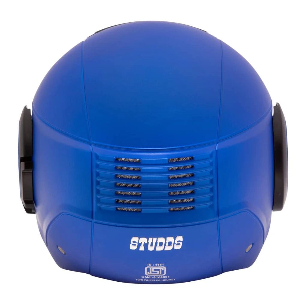 STUDDS ICON Open FACE Helmet MATT Blue-L