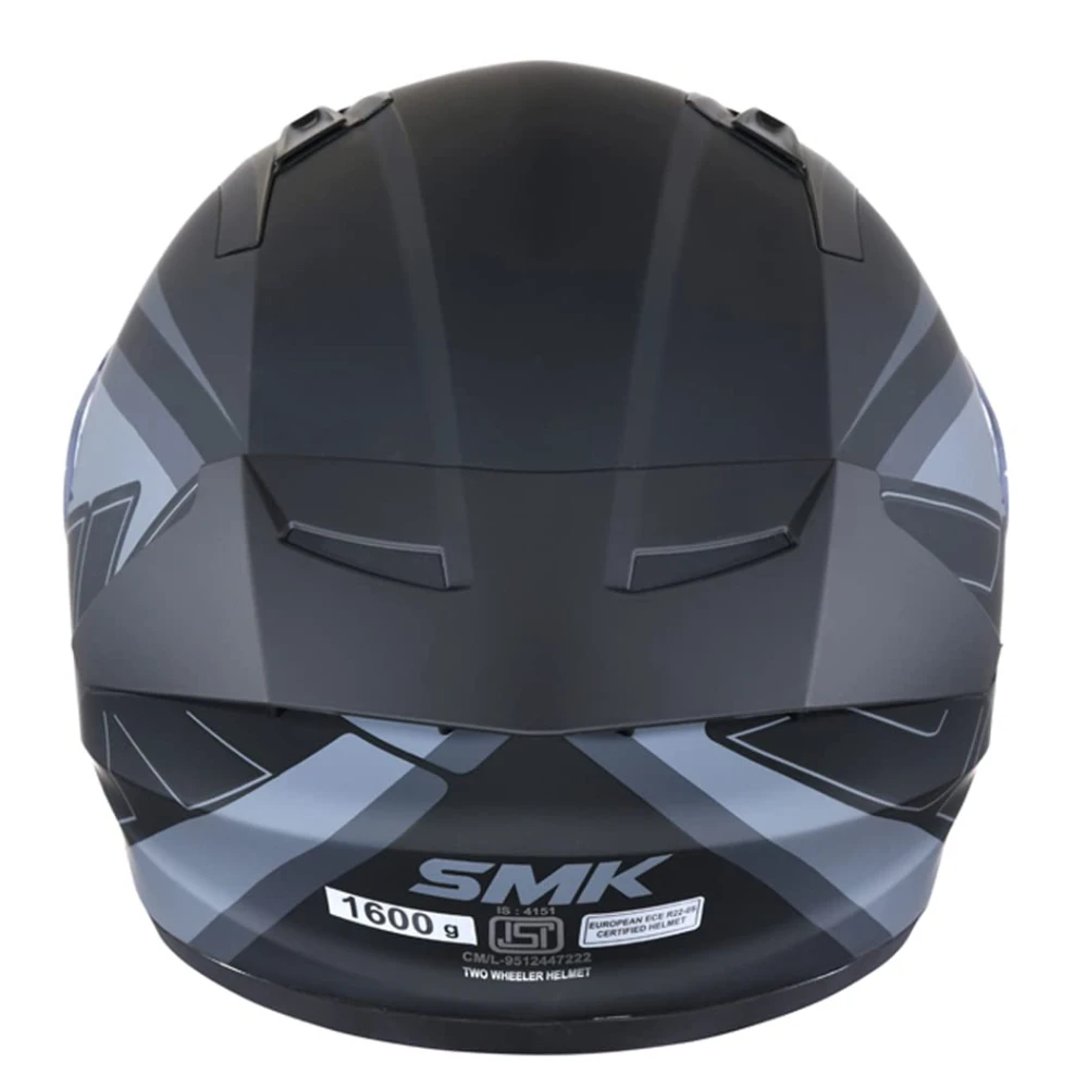 SMK Stellar Sports Stage Full FACE Helmet with PINLOCK Fited (MA262)-M