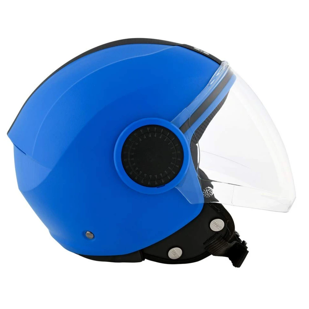 STUDDS Urban Open Face Helmet (Blue, XL)
