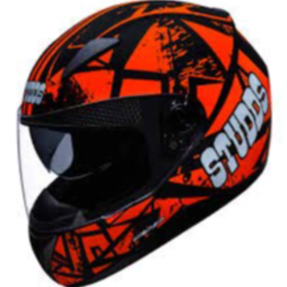Studds Shifter D4 Helmet (Matt Black N10, L)