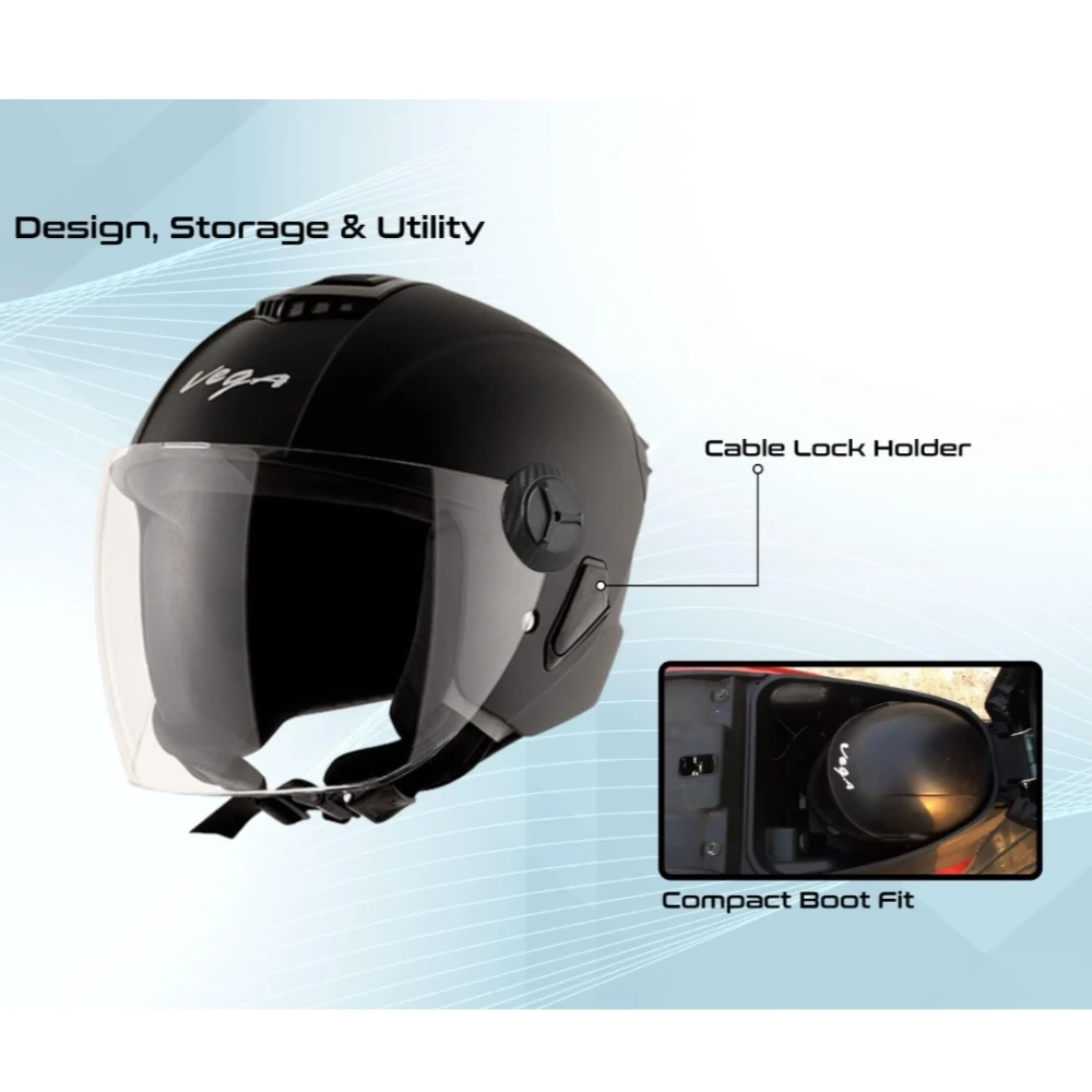 Vega Aster Dx Dull Black Helmet-L