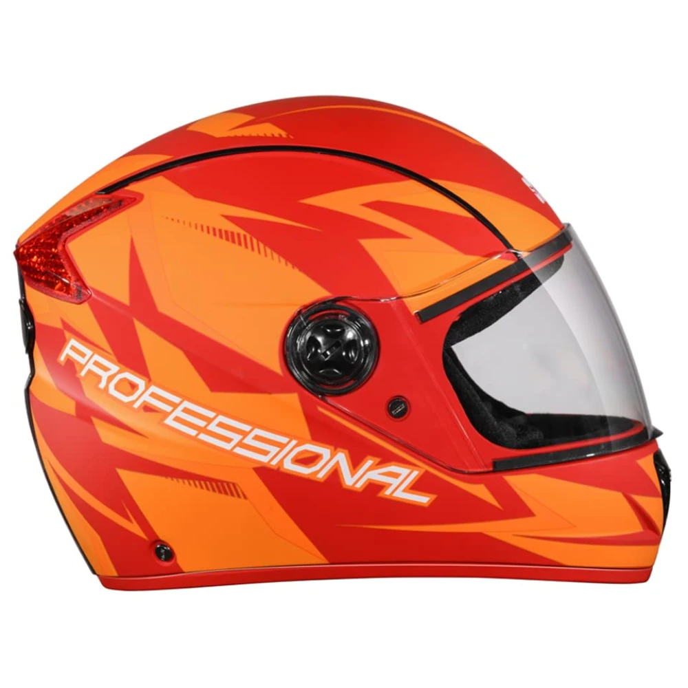 STUDDS Professional D1 Full FACE Helmet N10 MATT RED-L