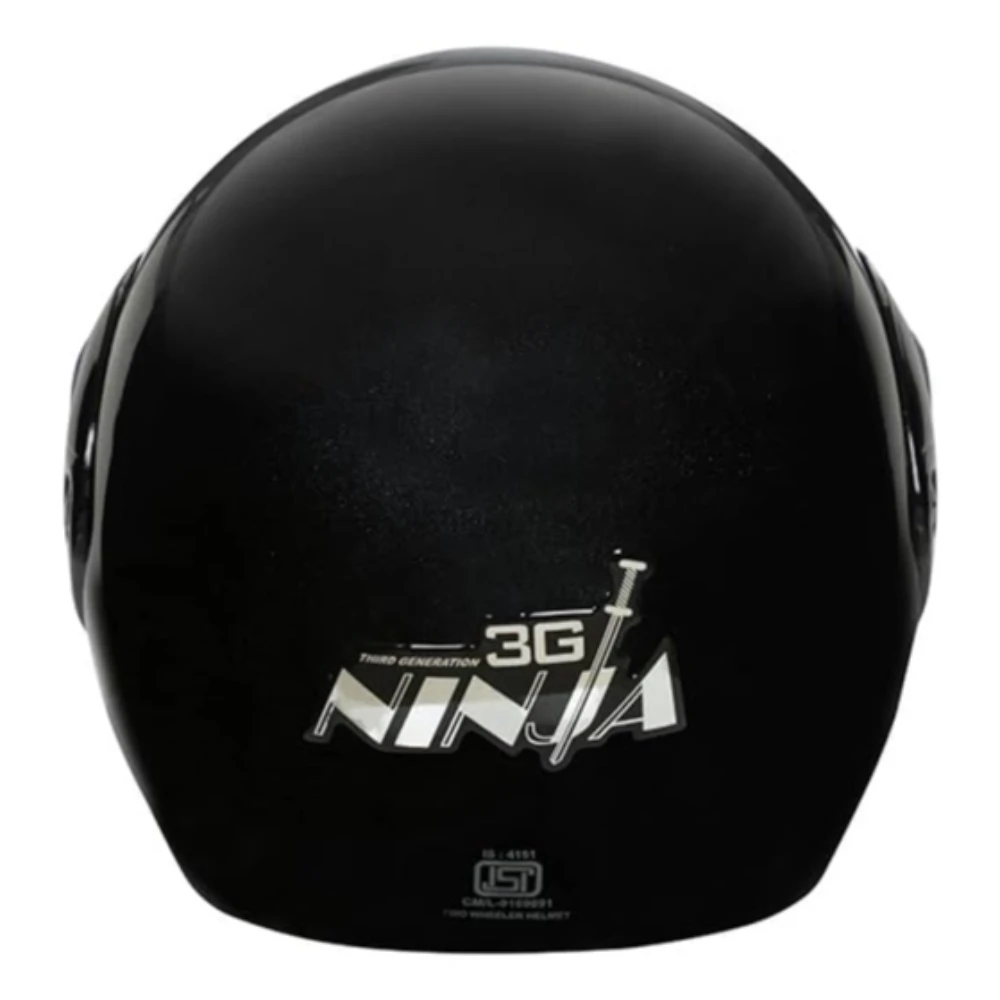 Studds Ninja 3G Eco Helmet Black (XL)