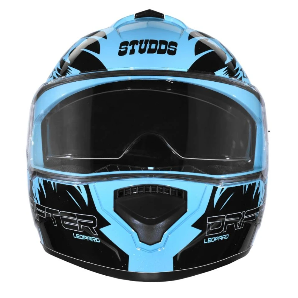 Studds Drifter Full Face Helmet Blue N9, Size: XL(60 cm)