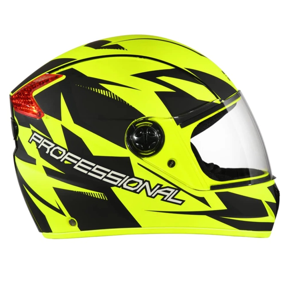 STUDDS Professional D1 Full FACE Helmet N9 MATT Yellow-L