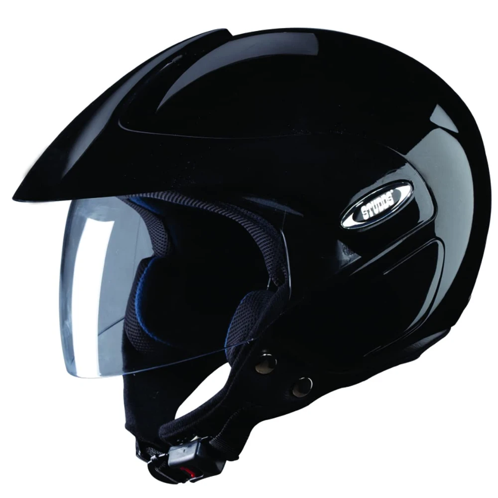 Studds Marshall Open Face Helmet (Black, XL)