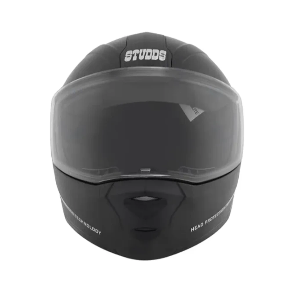 Studds Ninja Elite With Carbon Strip With Clear Visor Full Face Helmet , motorcycling