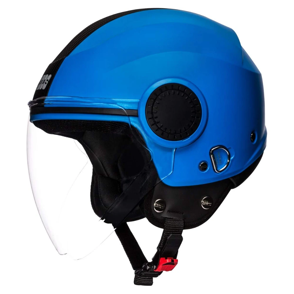 Studds Urban O/F Helmet Blue/Bk Strip(L)