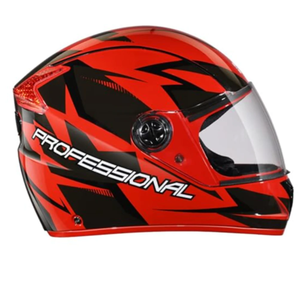 STUDDS Professional D1 Full FACE Helmet N9 RED-XL