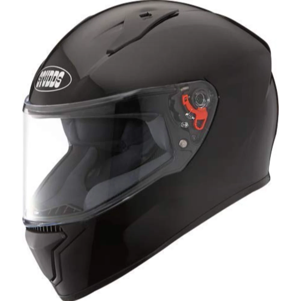 Studds Thunder Helmet with Mirror Visor (Black, L)