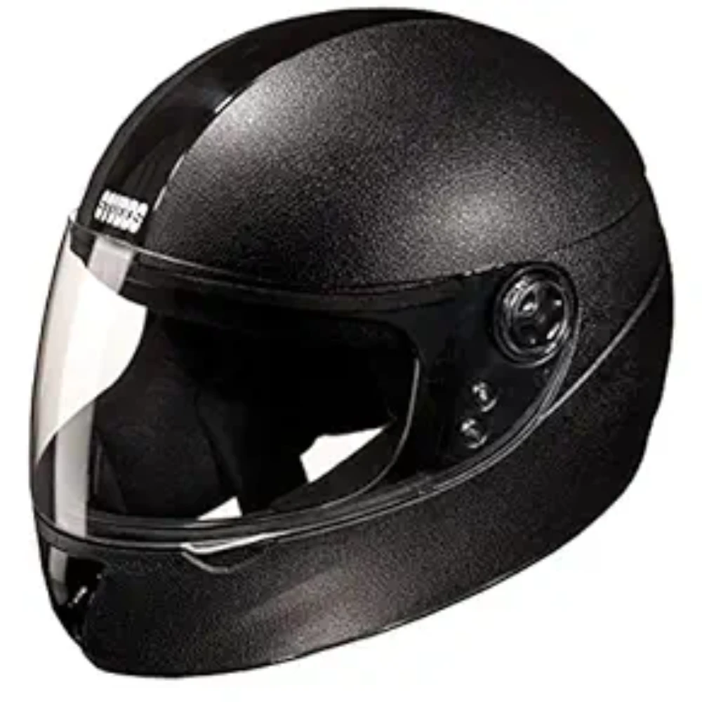 Studds Chrome Elite SUS_CEFFH_BLK Full Face Helmet (Black, XS)