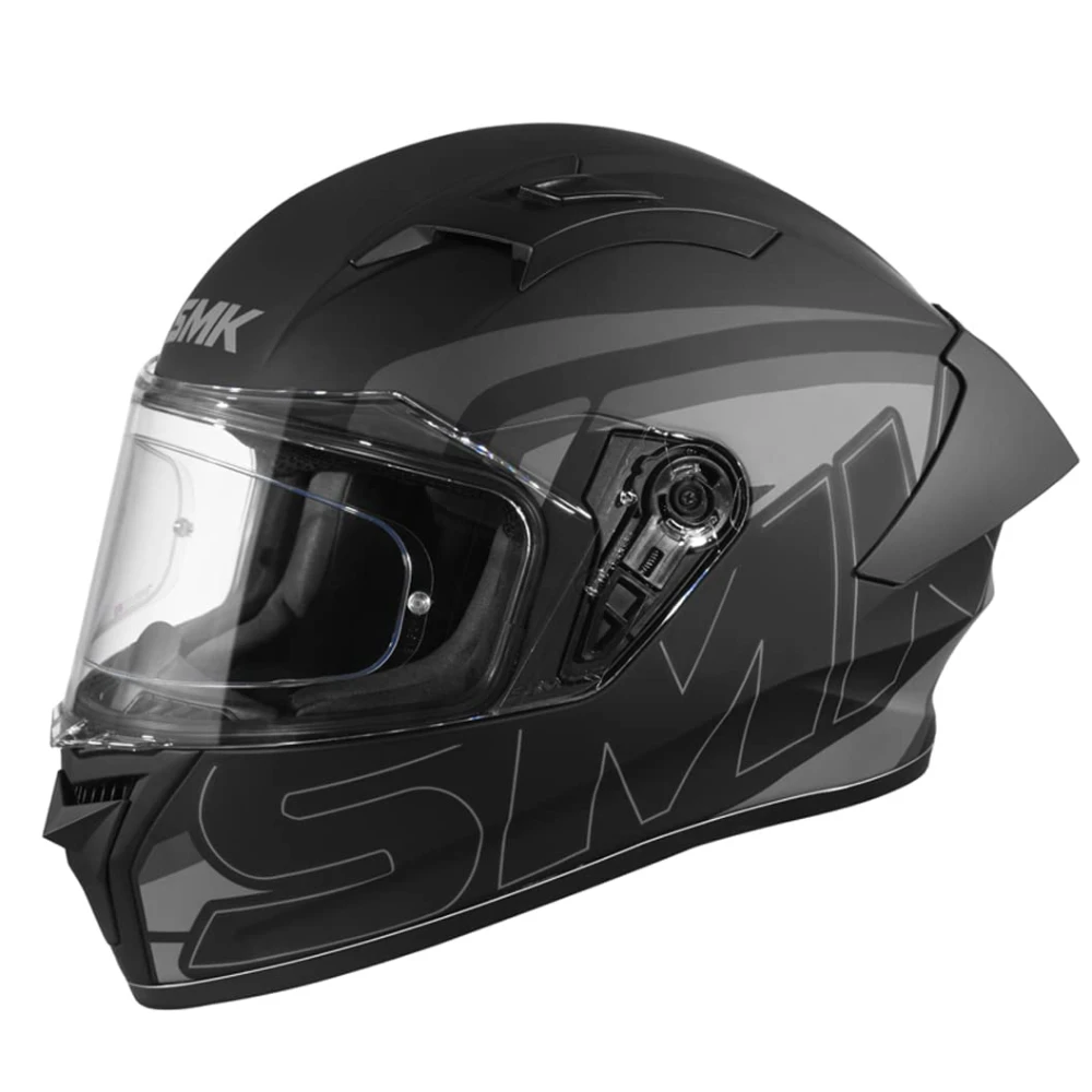 SMK Stellar Sports Stage Full FACE Helmet with PINLOCK Fited (MA262)-M