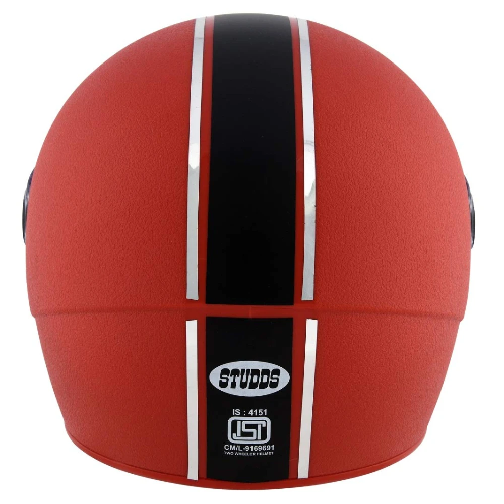 Studds Chrome Eco Full Face Helmet (Red, XL 600MM)