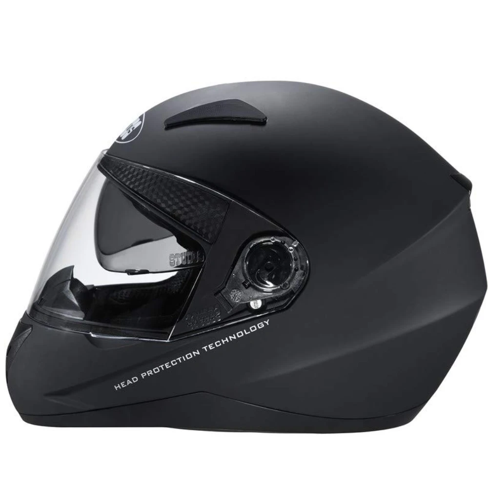 Studds SHIFTER Full Face Helmet with Tinted Visor (Matt Black, XL)
