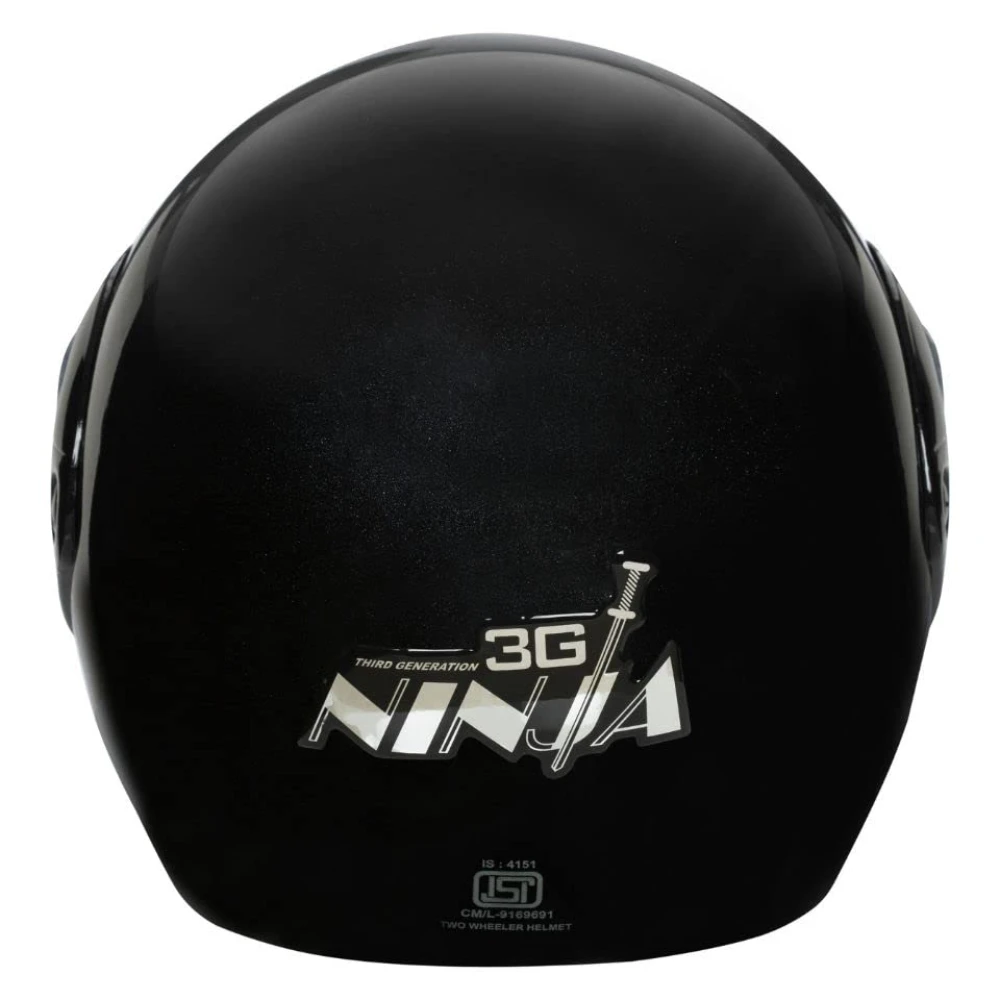 Studds Ninja 3G Eco Helmet Black (XL)
