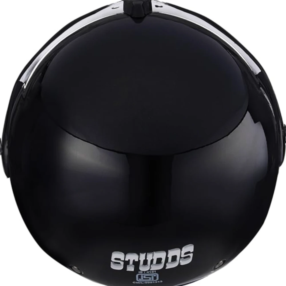 Studds Marshall Open Face Helmet (Black, XL)