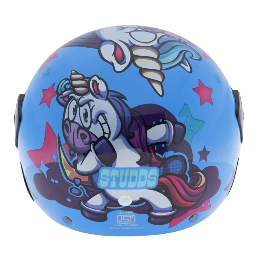 Studds Femm Super 540 D1 Décor (Blue, XS)