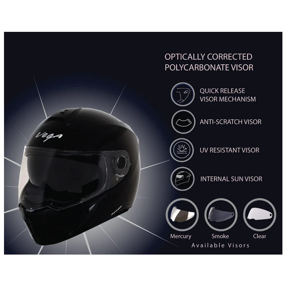 Ryker D/V Black Helmet-M Vega Ryker D/V Black Helmet-M