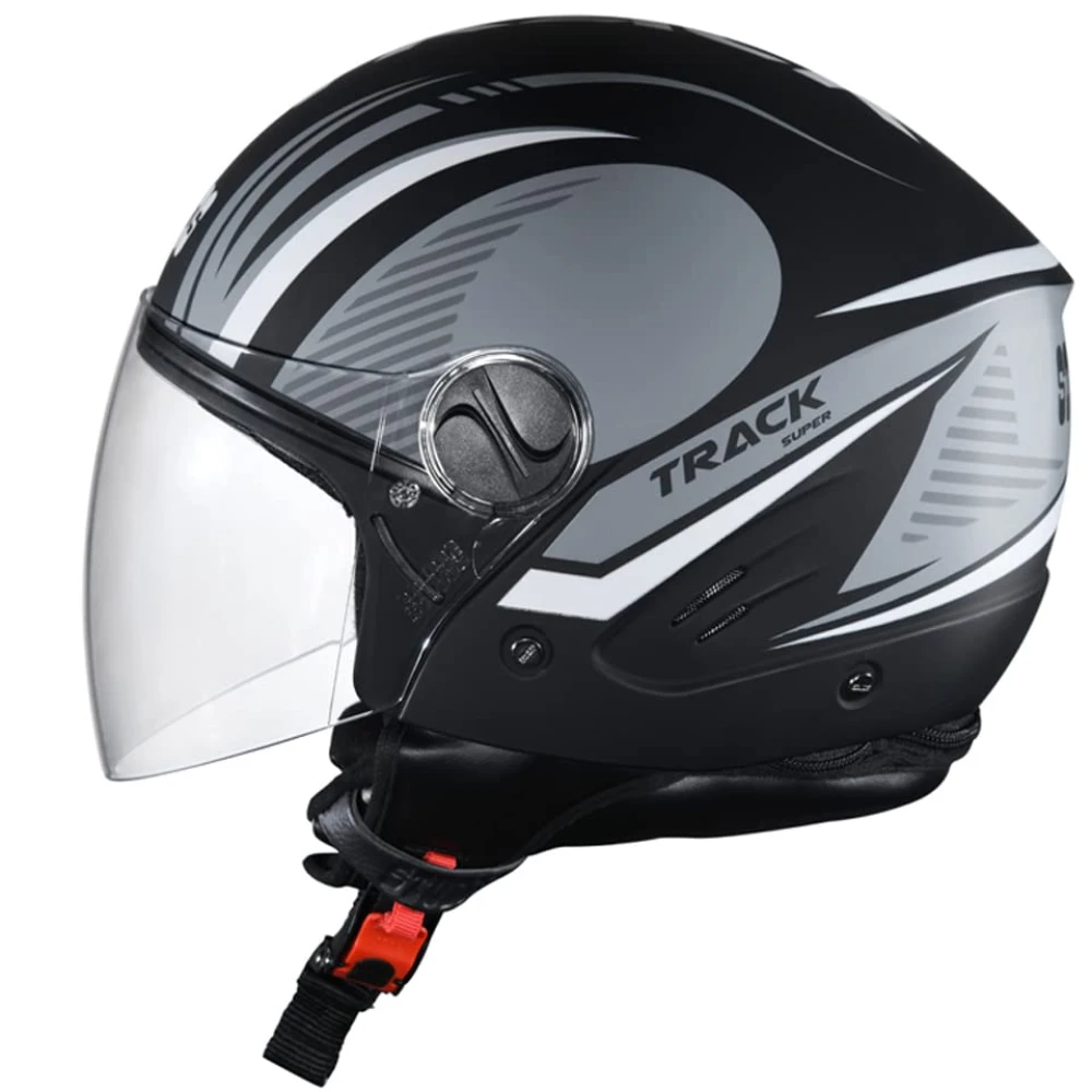 STUDDS Track D3 Open FACE Helmet N4 MATT Black-M