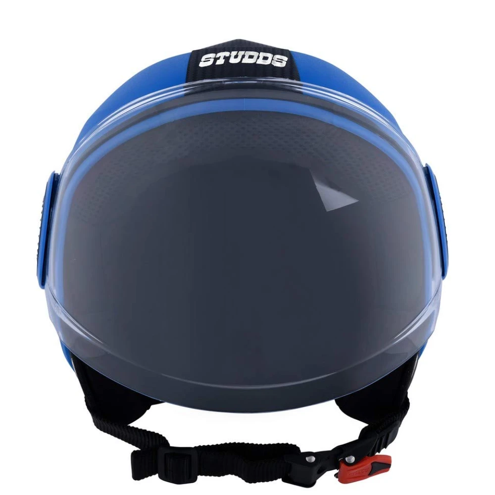 STUDDS Urban Open Face Helmet (Blue, XL)