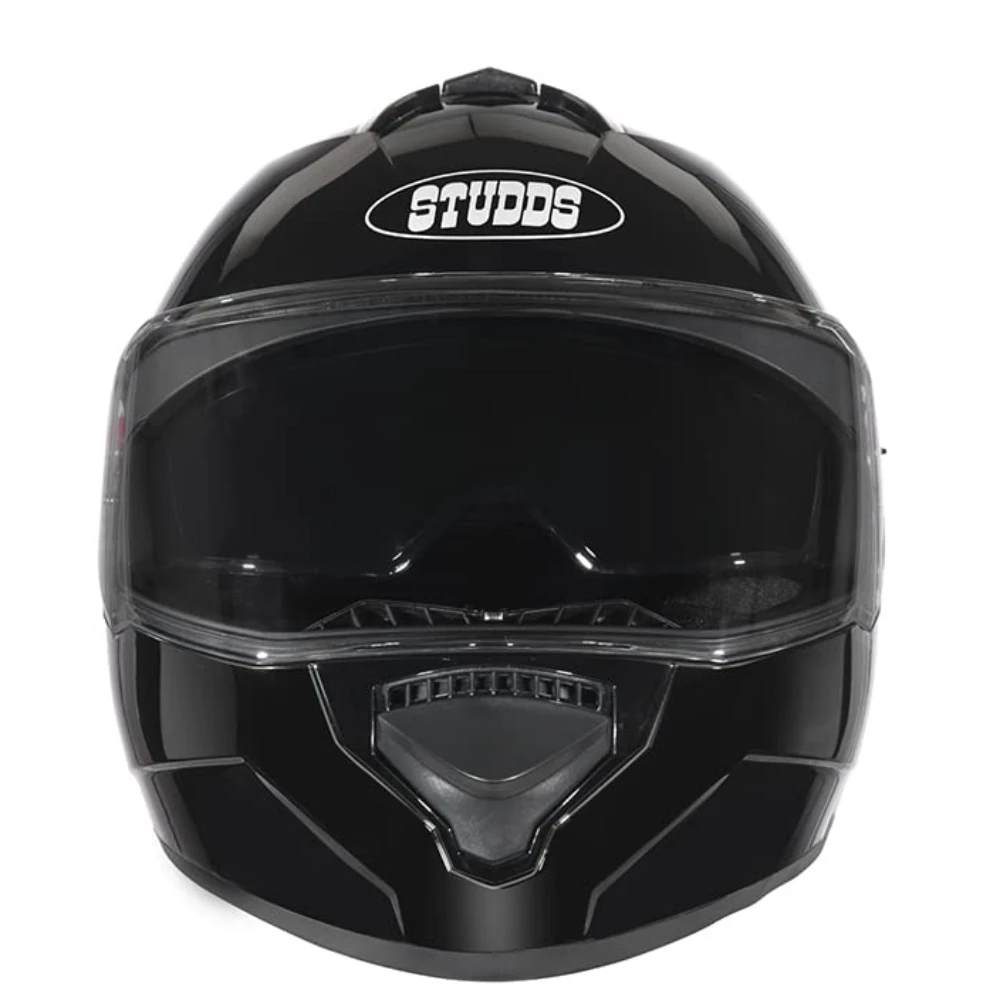 Studds Drifter Full Face Helmet Black, Size: XL(60 cm)