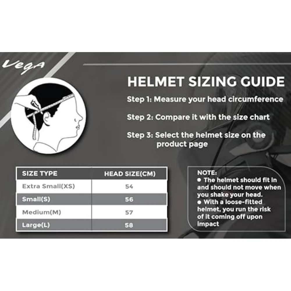 Vega Jet Star W/Visor Dull Black Silver Helmet-M