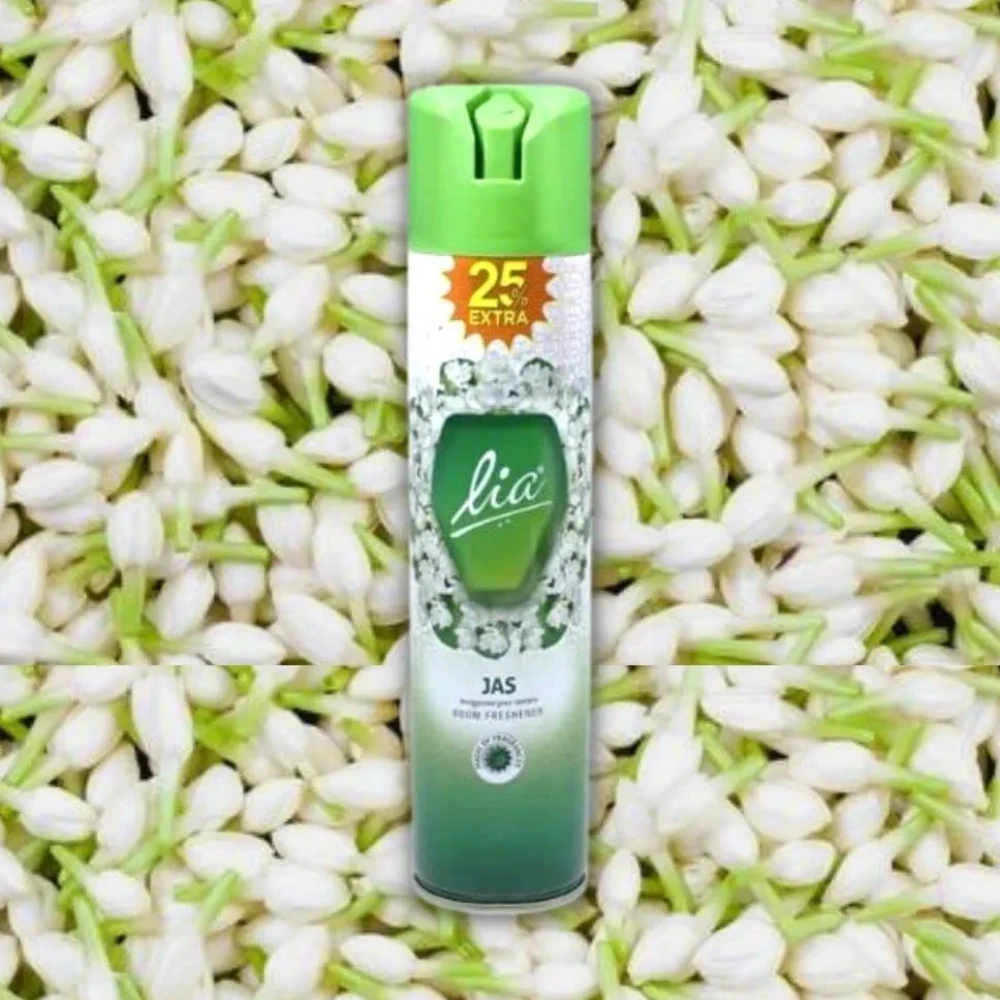Lia Air Freshener for Home, Office, Car Combo with Fragrance | Room Freshener Set of 2 | 25% extra (Fragrance jas)