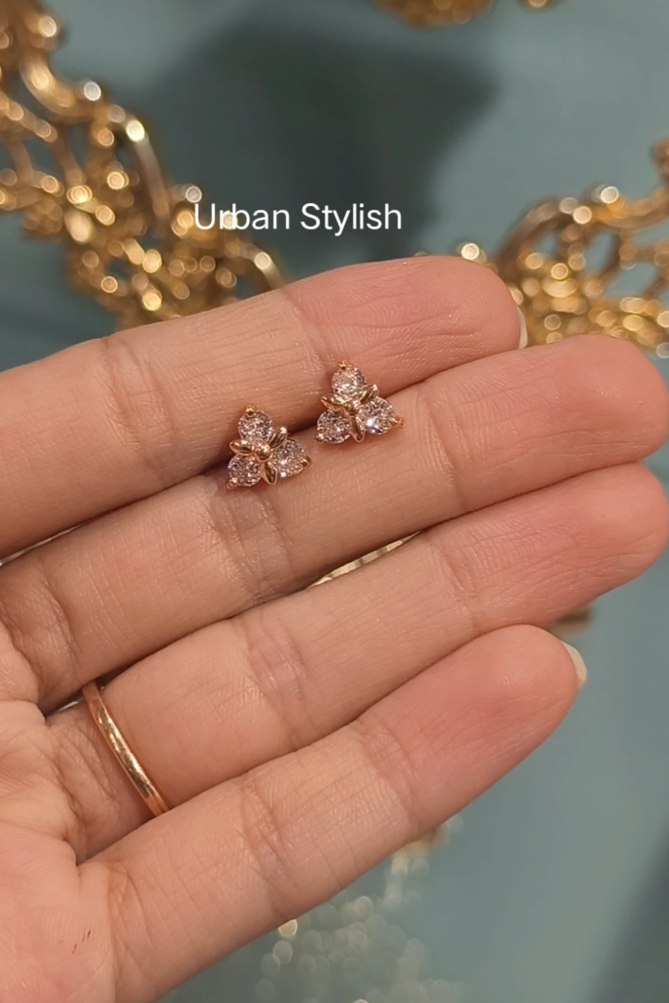 BUTTERFLY STUDS (A6)