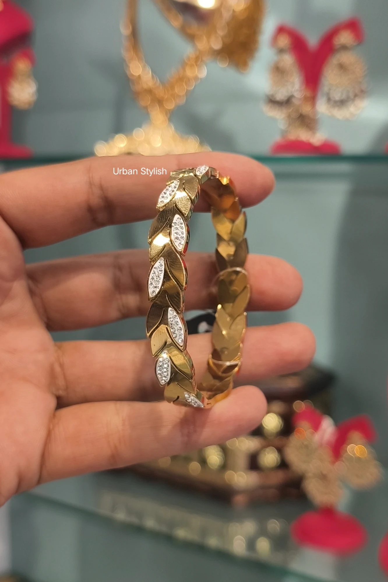 DUWAD STAINLESS STEEL ADJUSTABLE BRACELET