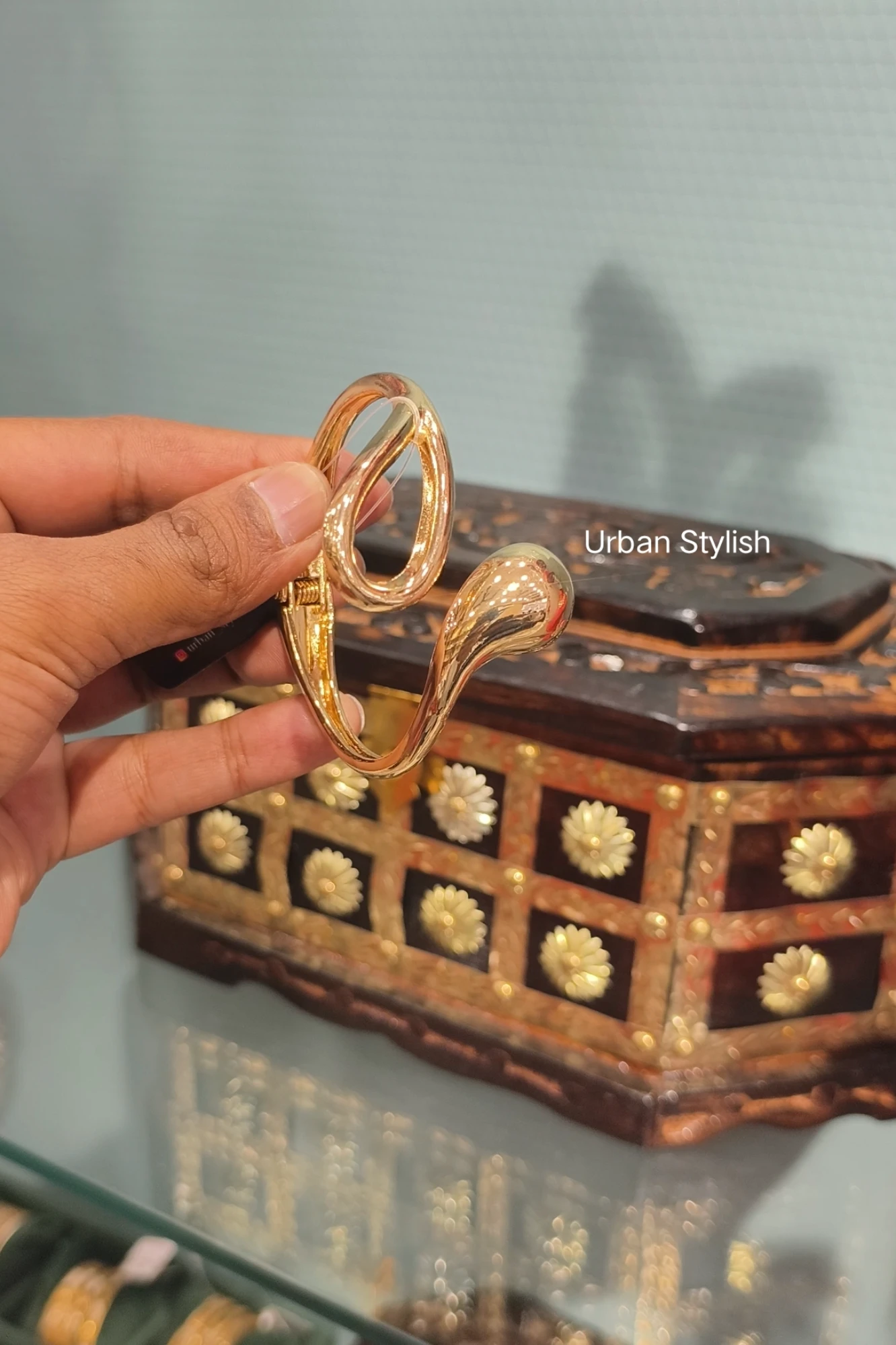 RIZAK STAINLESS STEEL ADJUSTABLE BRACELET