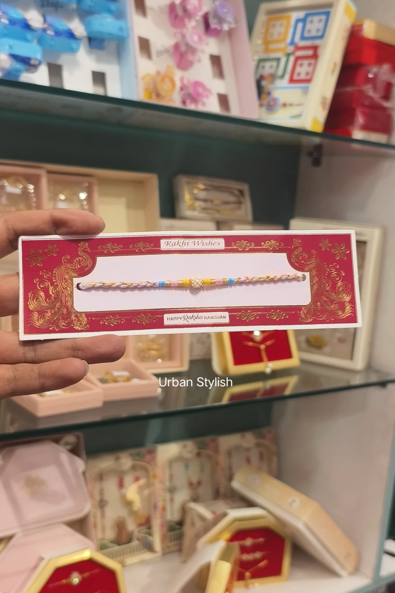STERING OF OMES THREAD RAKHI (A25)