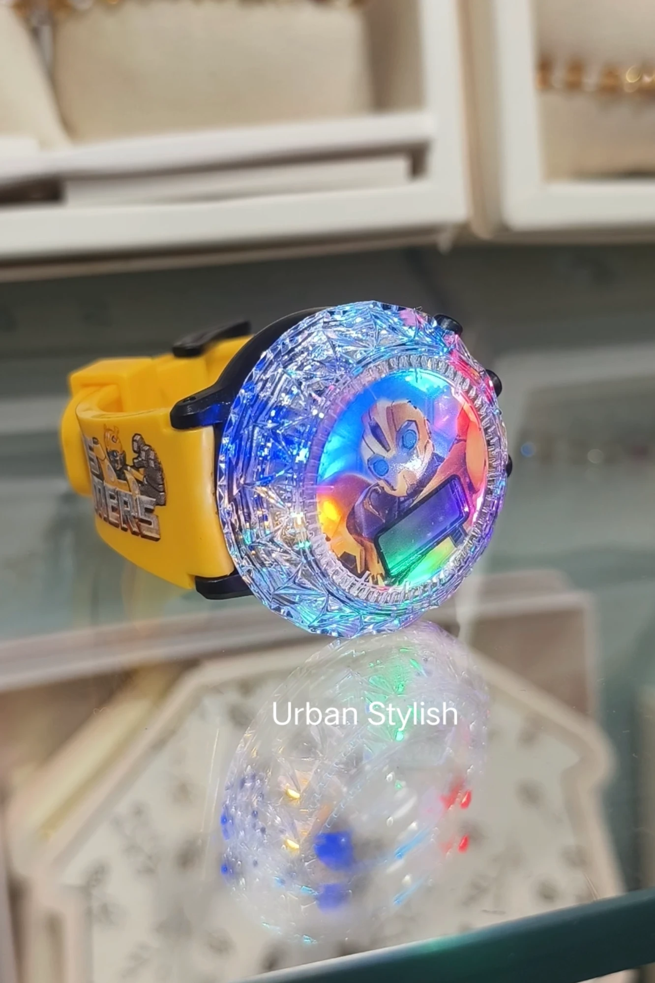 KID'S SPINER LIGHT WATCH RAKHI (ELECTRONIC)
