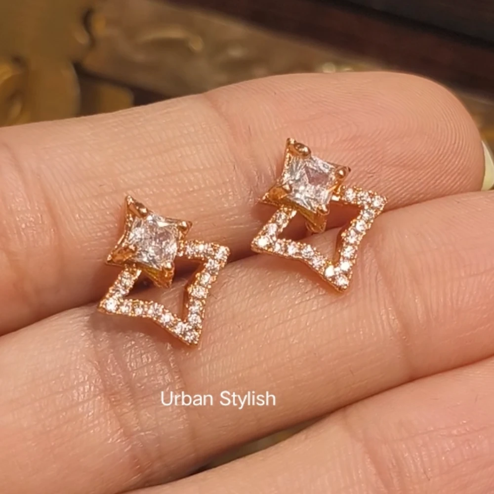 IQRA AMERICAN DIAMOND STUDS