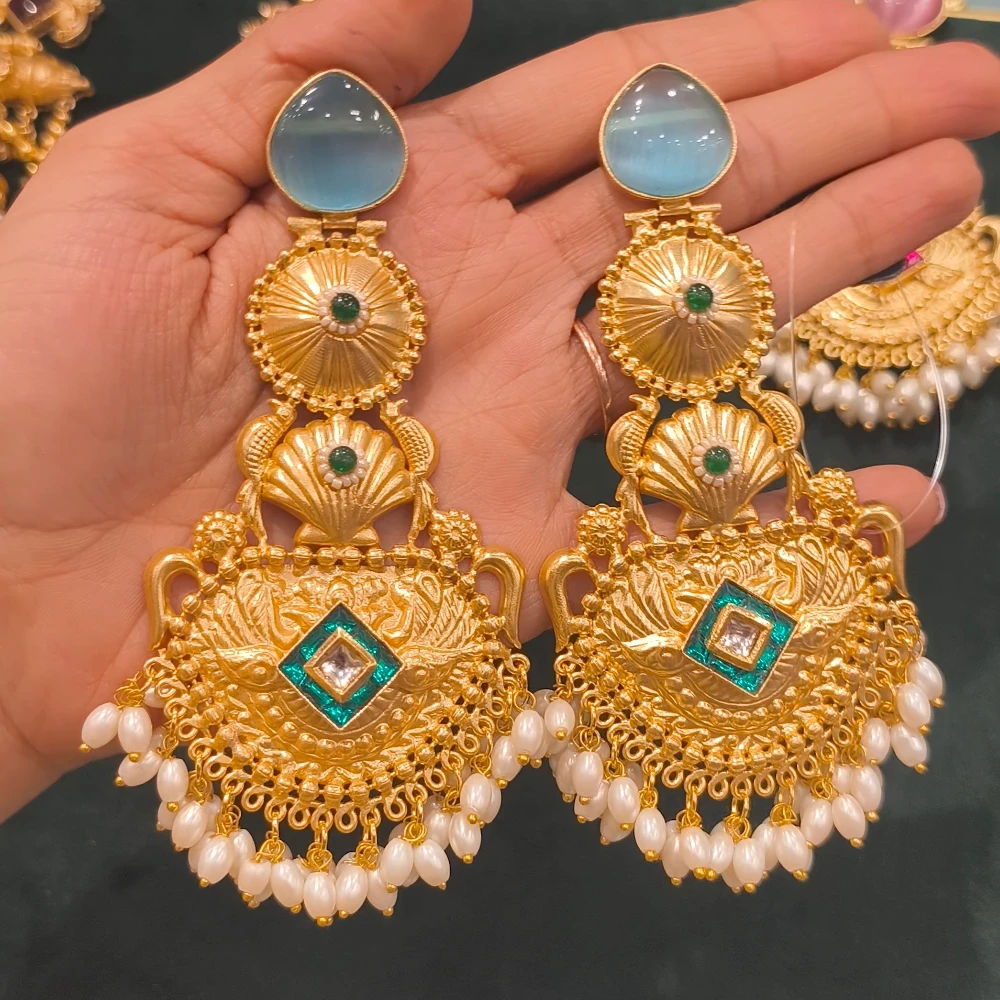 RAHA GOLD REPLICA EARRINGS